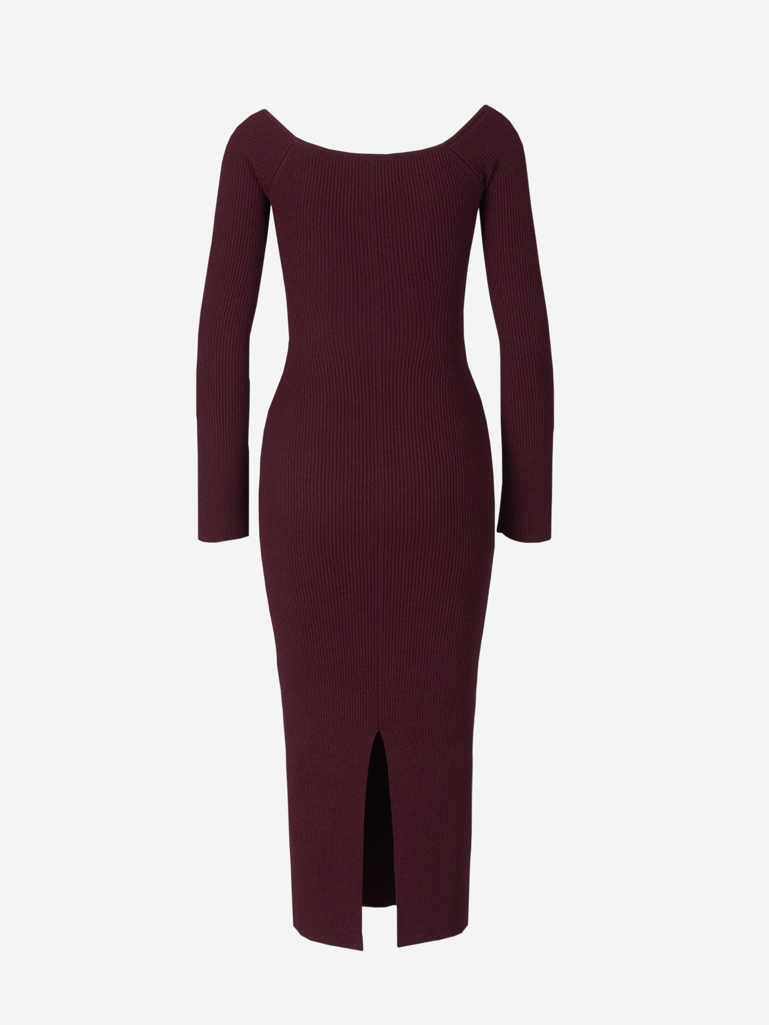 Khaite Vestido Pia Midi color Burdeos sku 732-000996 01 - Foto 2