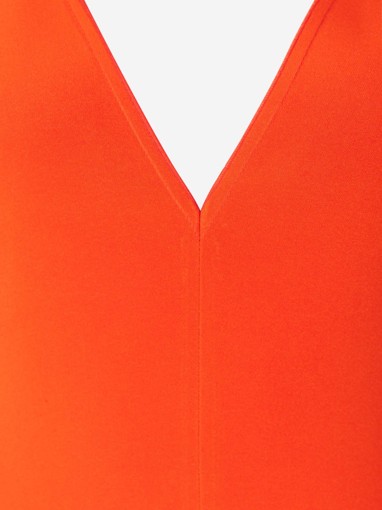 Victoria Beckham Vestido Twist Midi color Naranja sku 732-001035 01 - Foto 3