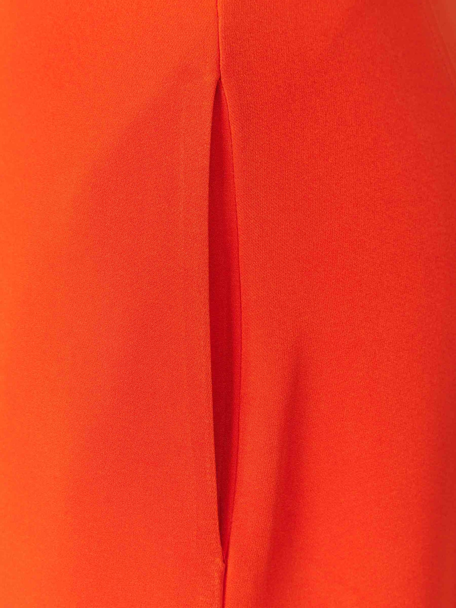 Victoria Beckham Vestido Twist Midi color Naranja sku 732-001035 01 - Foto 4