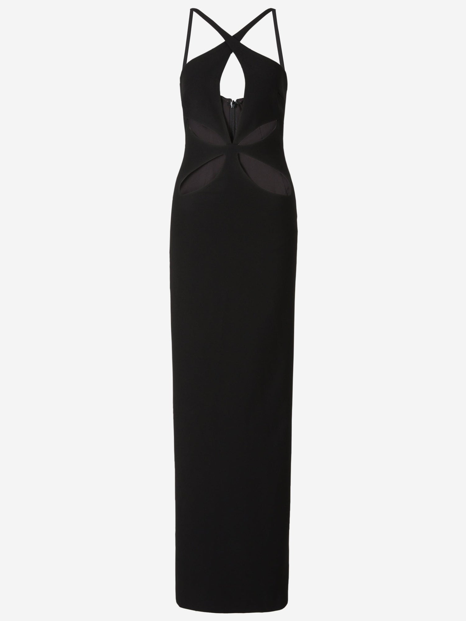 Mônot Vestido Diseño Asimétrico color Negro sku 732-001063 01 - Foto 1