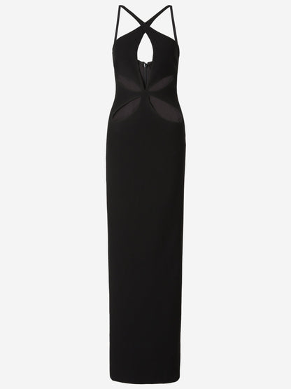 Mônot Vestido Diseño Asimétrico color Negro sku 732-001063 01 - Foto 1