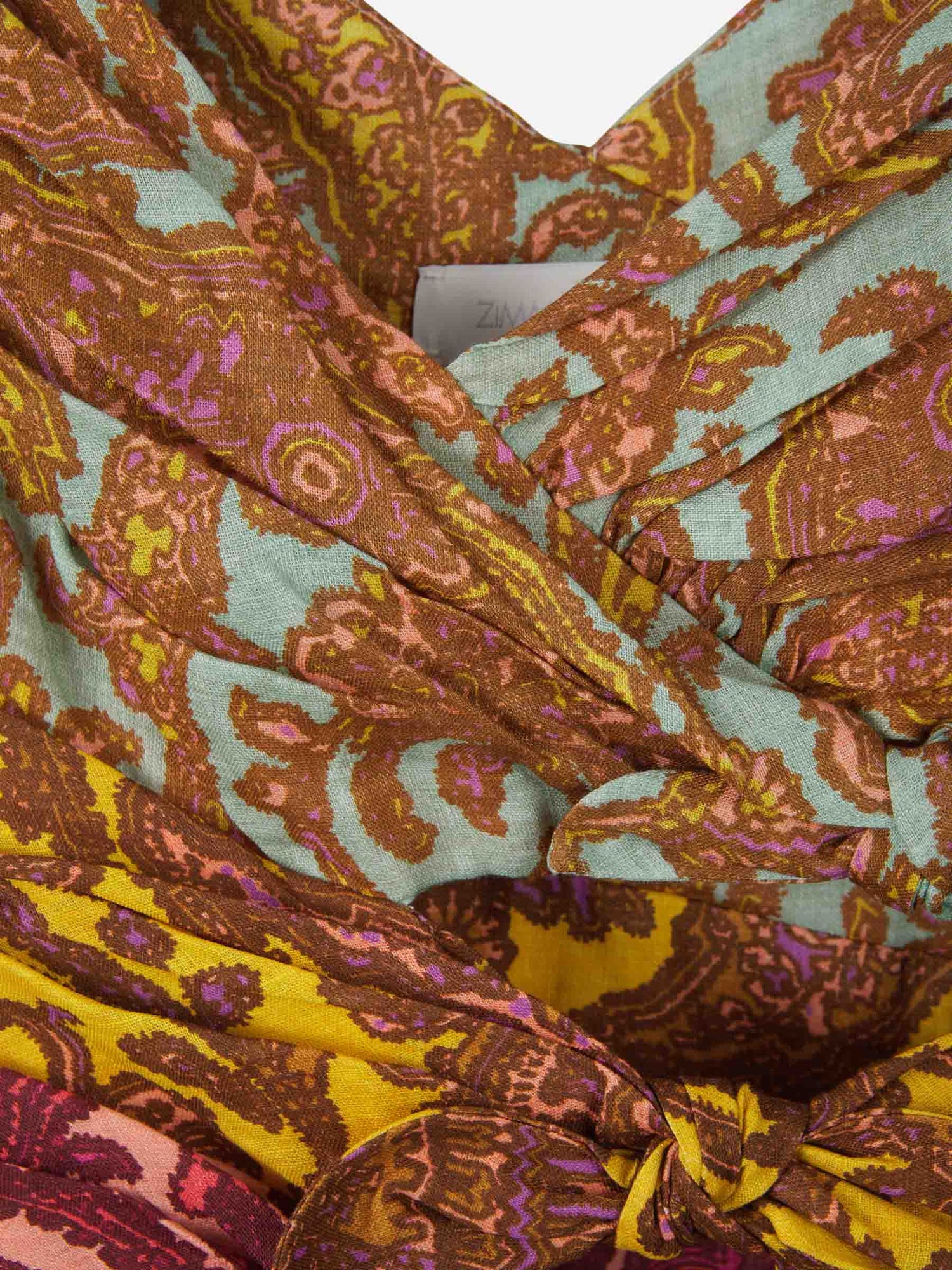 Zimmermann Vestido Tiggy color Multicolor sku 732-001102 01 - Foto 3
