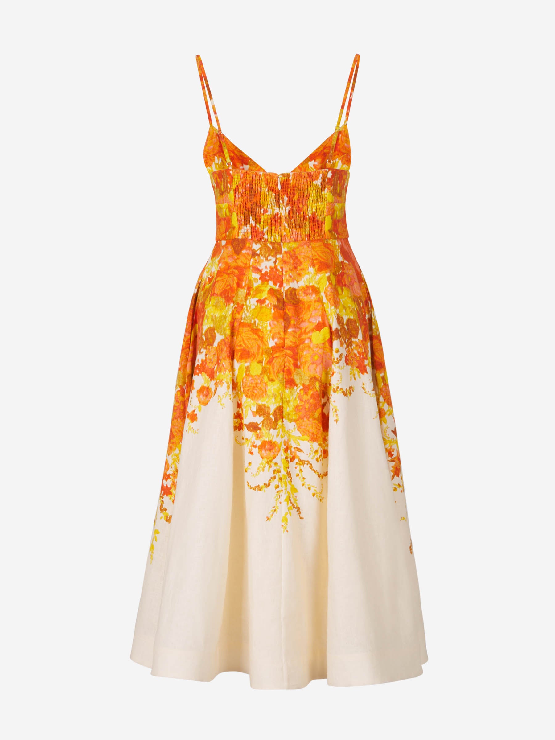 Zimmermann Vestido Picnic High Tide color Naranja Claro sku 732-001113 01 - Foto 2