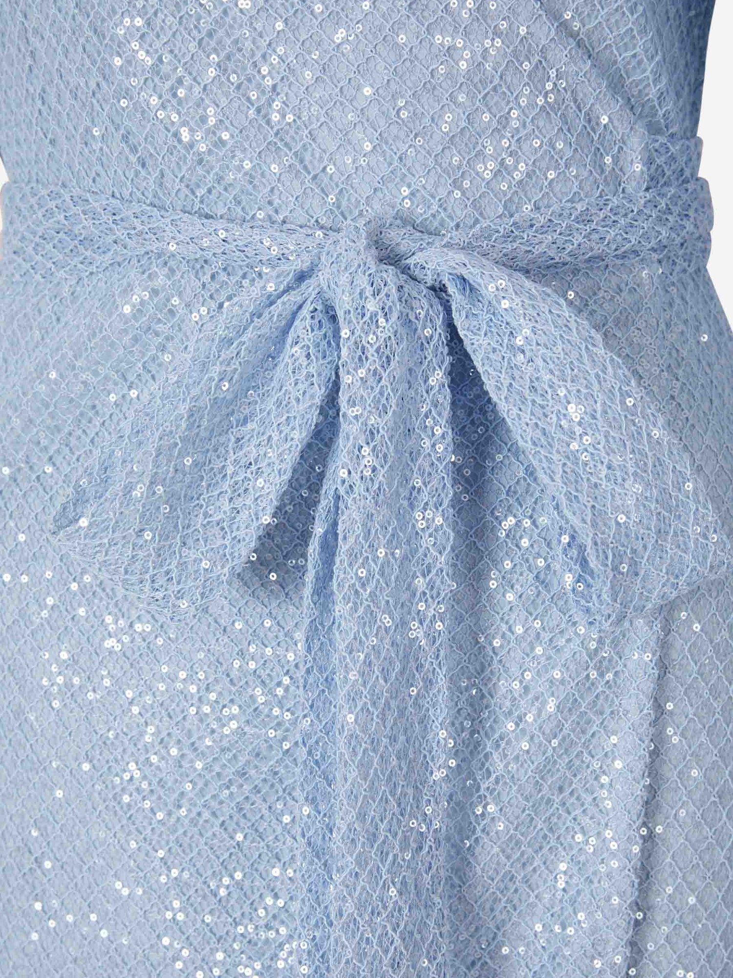Rotate Vestido Cruzado Lentejuelas color Azul Cielo sku 732-001147 01 - Foto 4