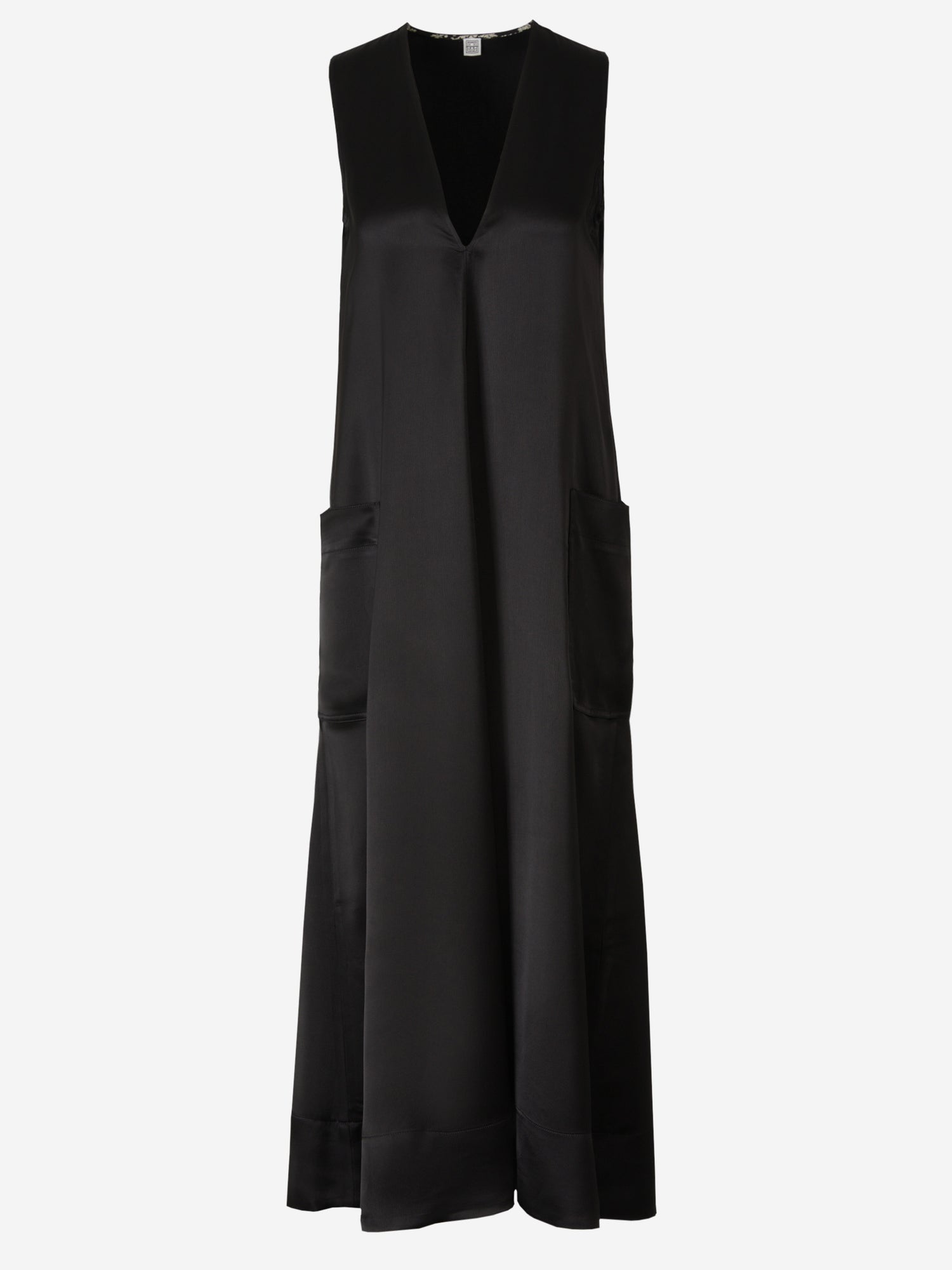 Totême Vestido Evasé color Negro sku 732-001159 01 - Foto 1