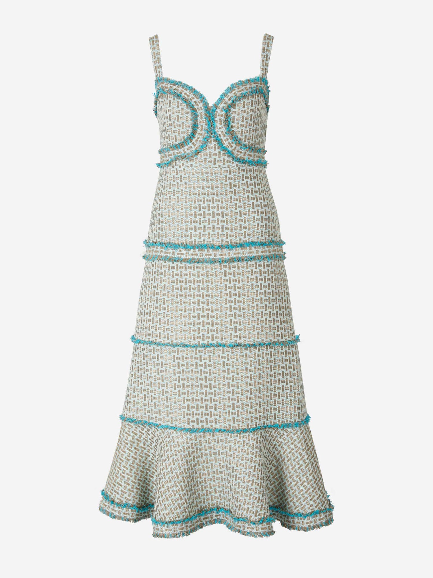 Outlet online Alexis Mujer Vestido Tweed Bettin color Azul Cielo sku 732-001193 01 - Foto 1