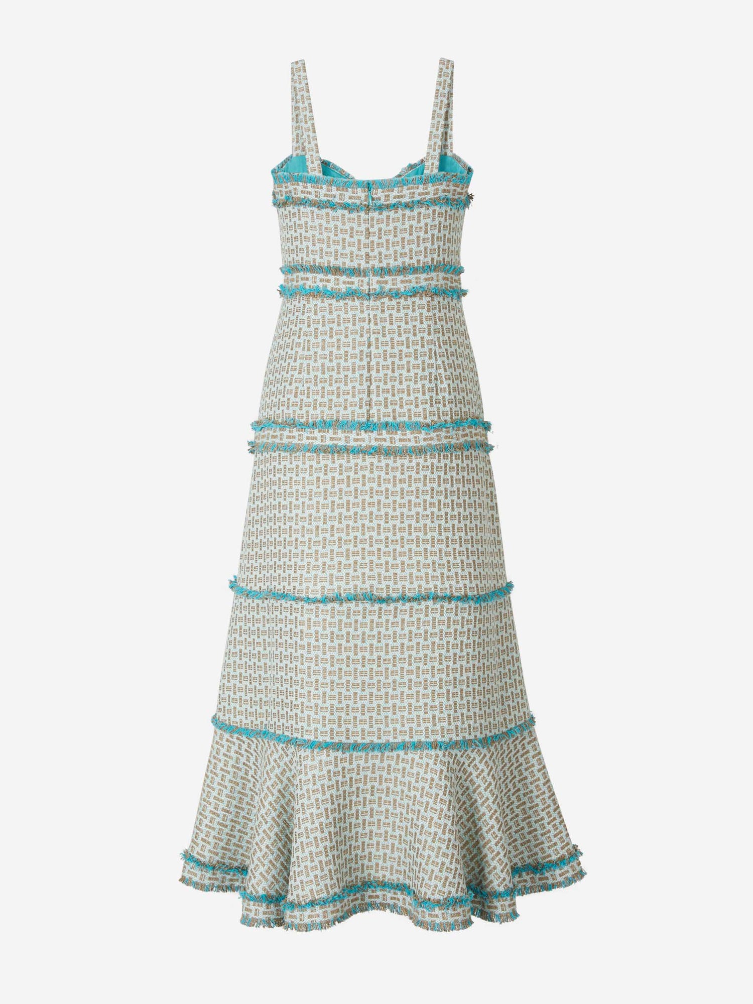 Outlet online Alexis Mujer Vestido Tweed Bettin color Azul Cielo sku 732-001193 01 - Foto 2