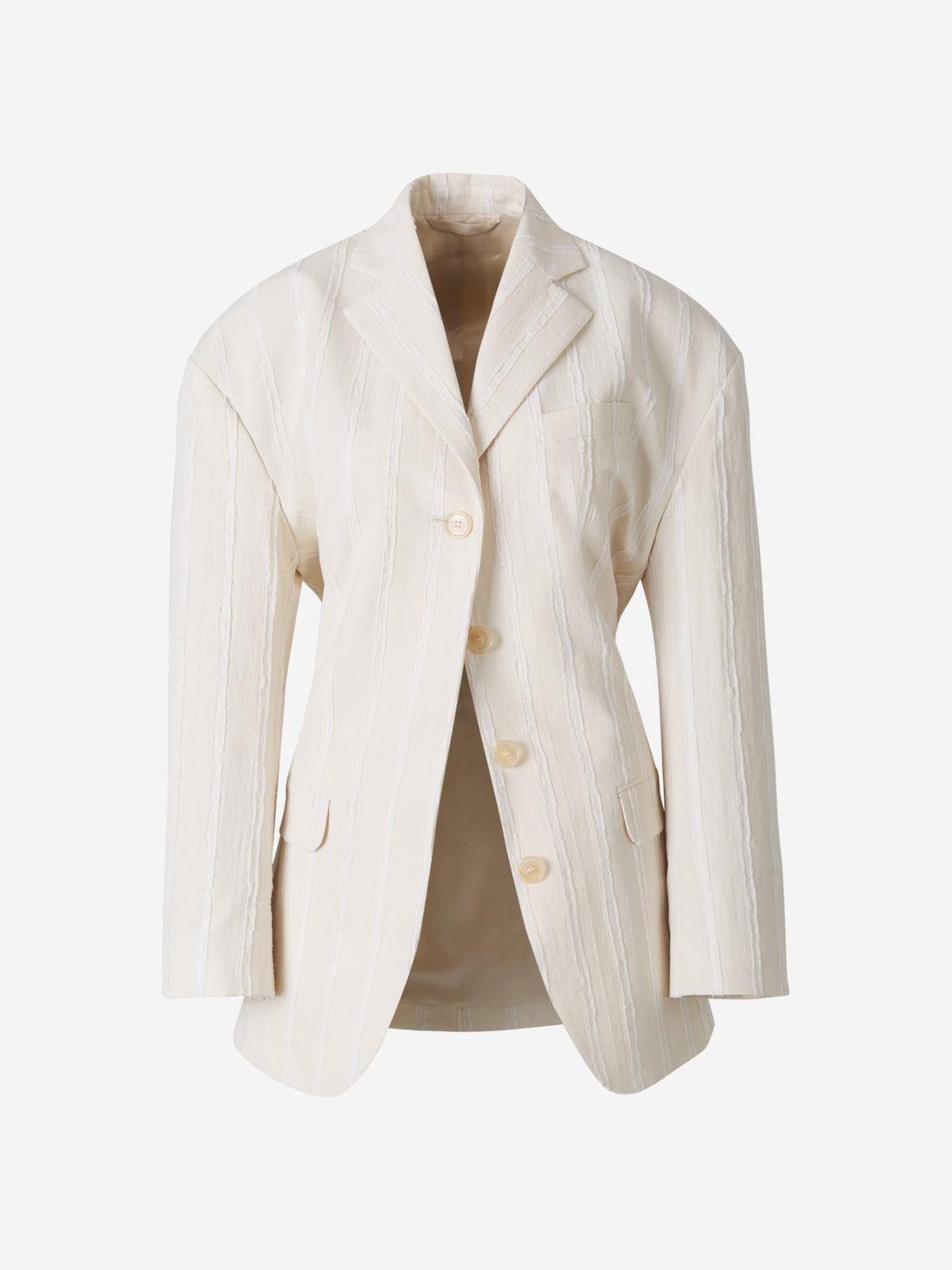 Acne Studios Chaqueta Traje Cinturón color Beis sku 741-001724 01 - Foto 1