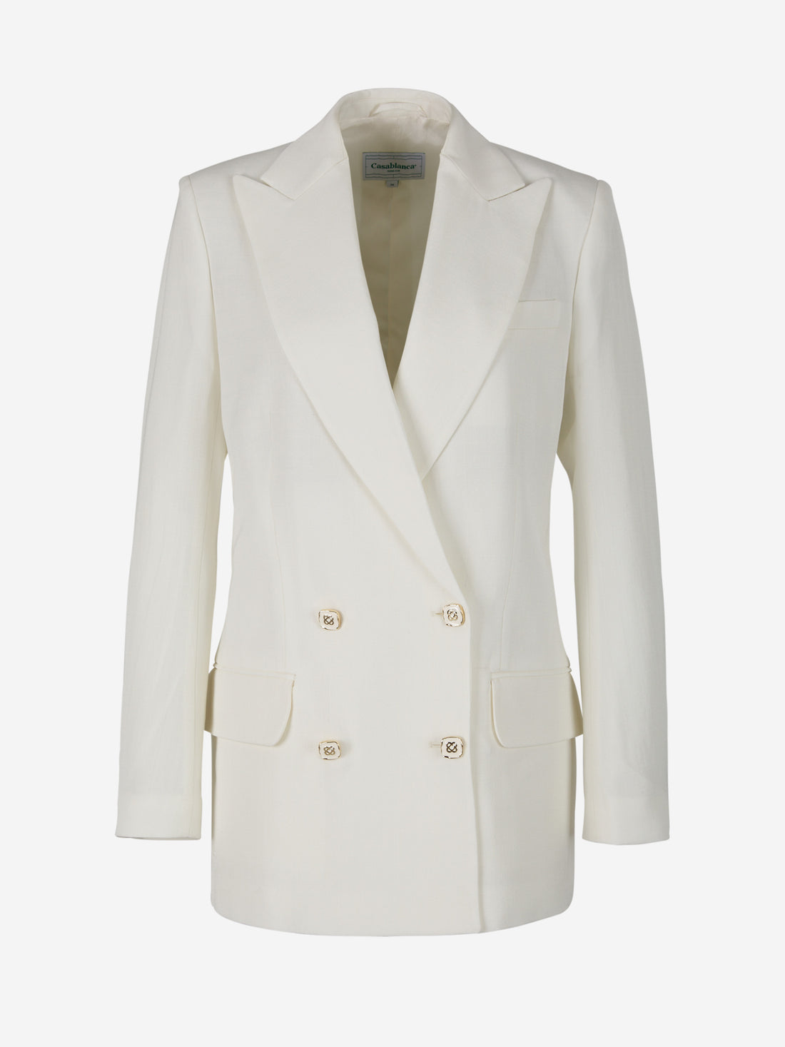 Casablanca Blazer Seda Y Viscosa color Blanco sku 741-001838 01 - Foto 1