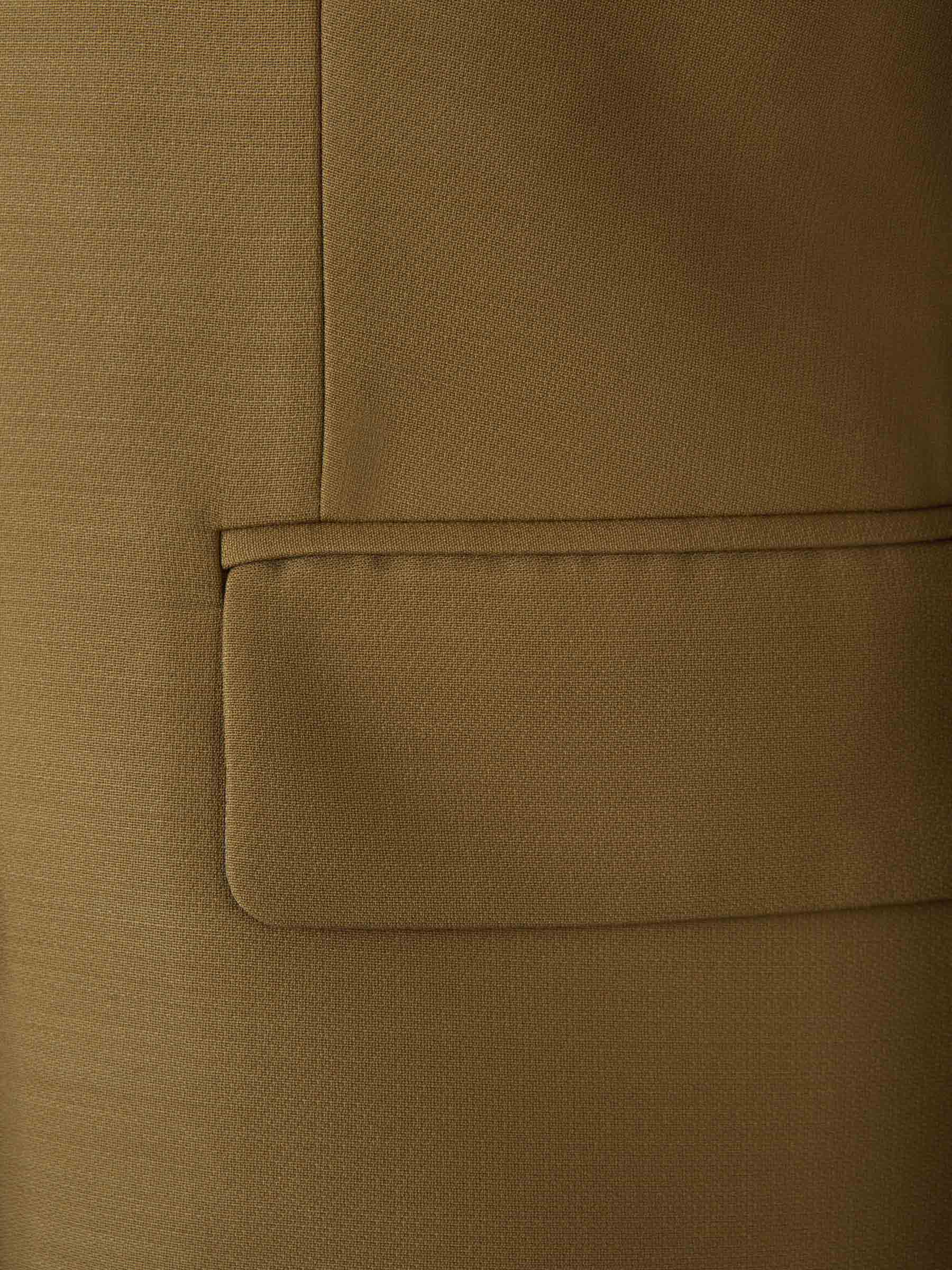 Khaite Blazer Mayley Lana color Verde Militar sku 741-001844 01 - Foto 3