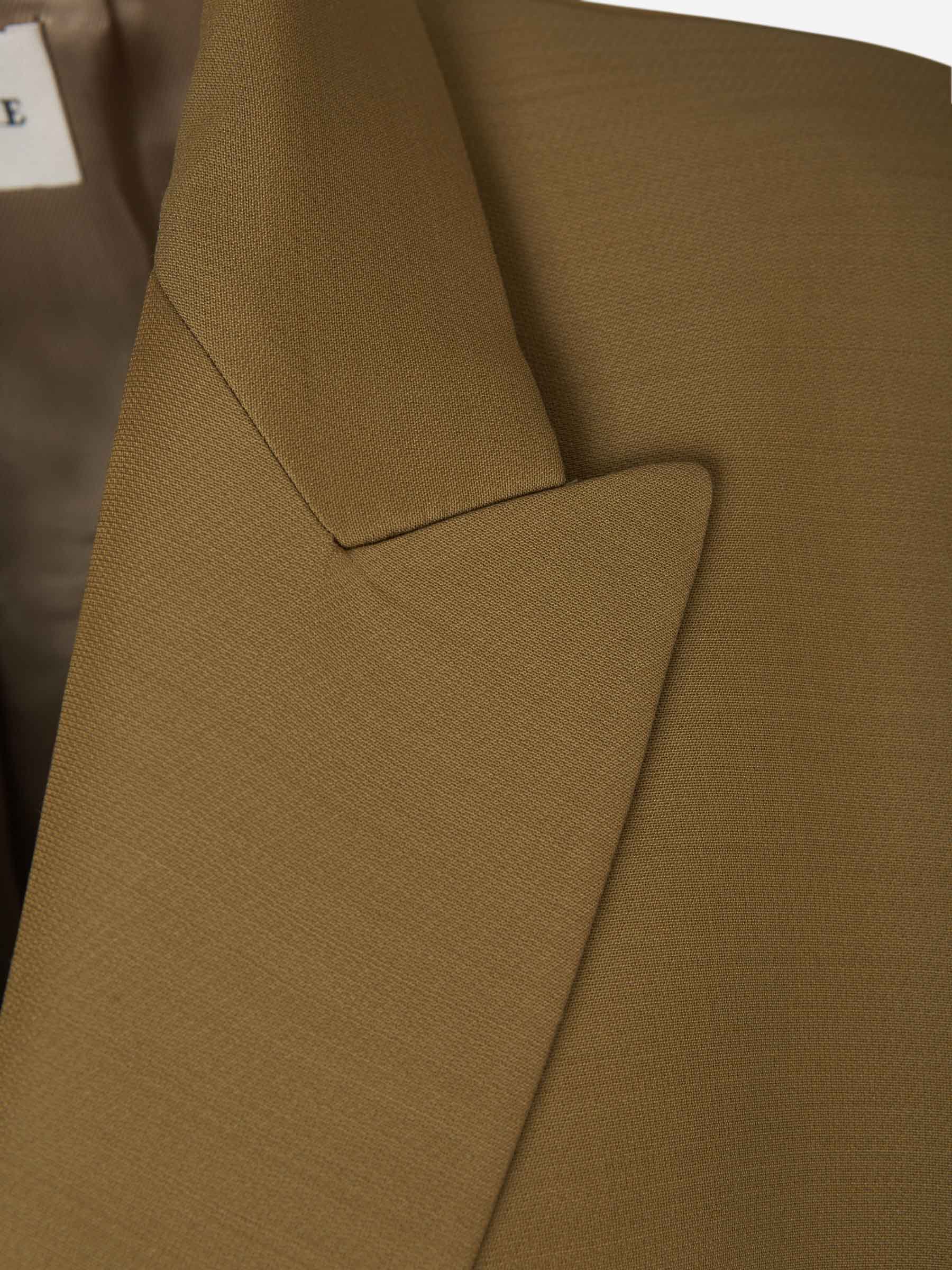 Khaite Blazer Mayley Lana color Verde Militar sku 741-001844 01 - Foto 5