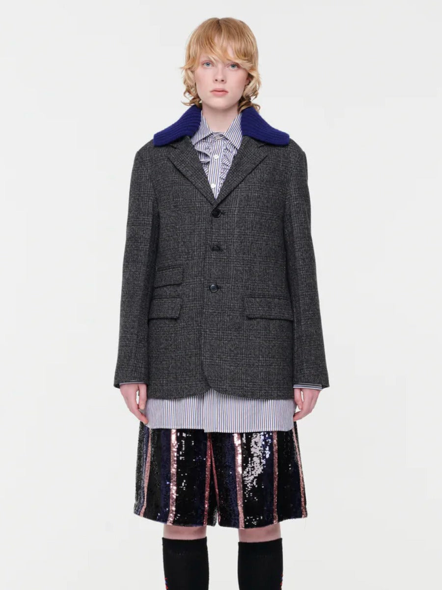 Plan C Blazer Cuello Contraste color Gris Carbón sku 741-001875 01 - Foto 8