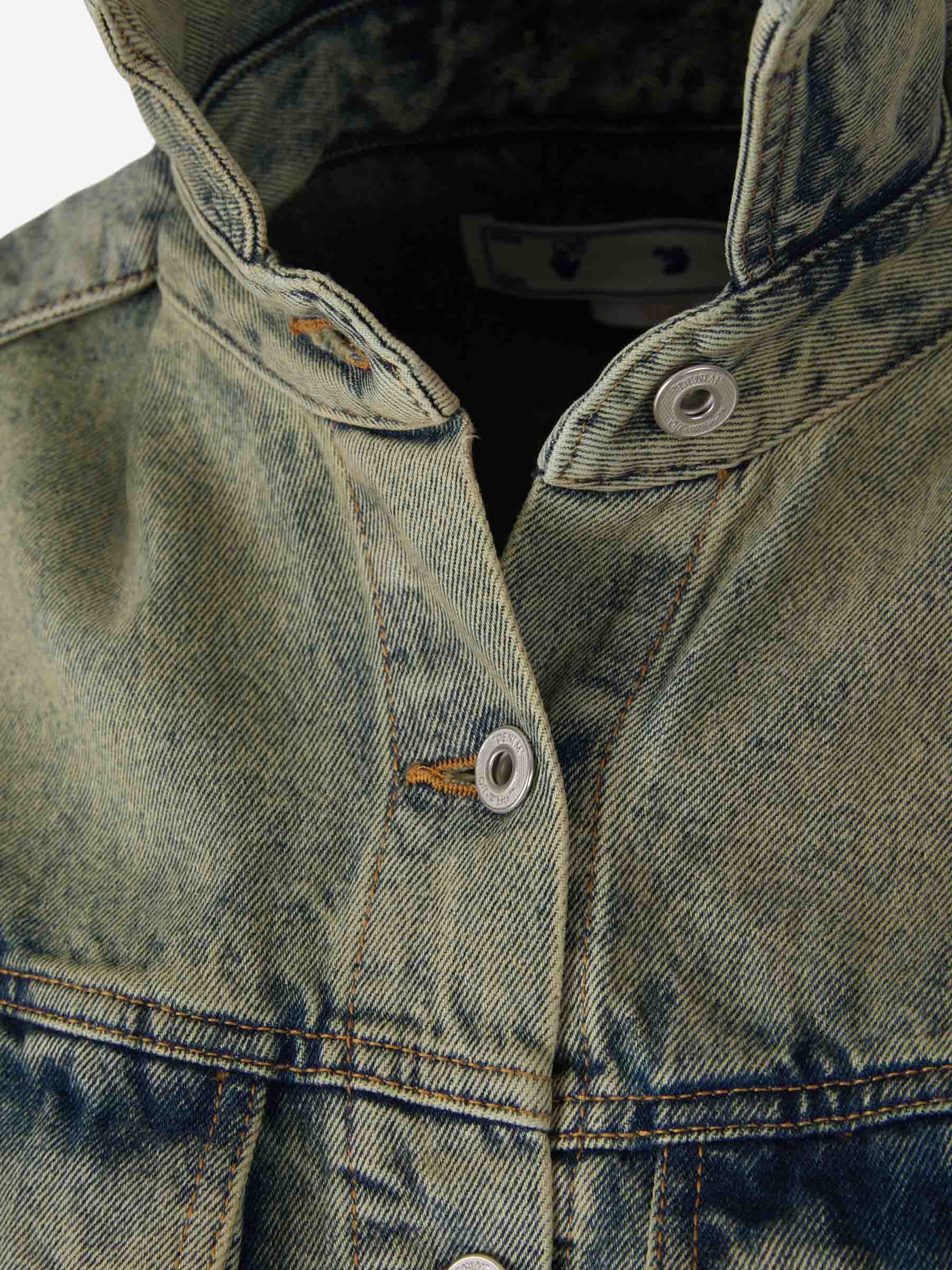 Off-White Chaqueta Denim Toybox color Azul Denim sku 741-001915 01 - Foto 3