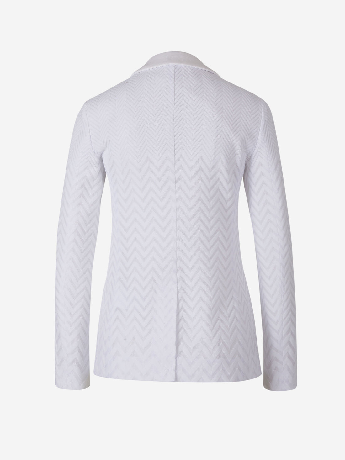 Missoni Blazer Zig Zag Tonal color Blanco sku 741-001936 01 - Foto 2