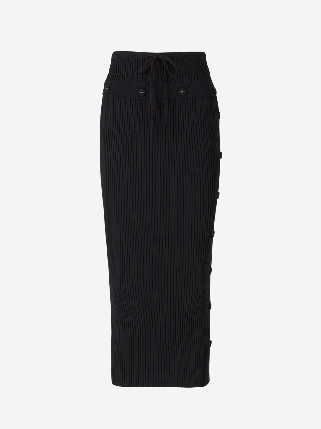 Christopher Esber Falda Columna Descontruct color Negro sku 750-001267 01 - Foto 1