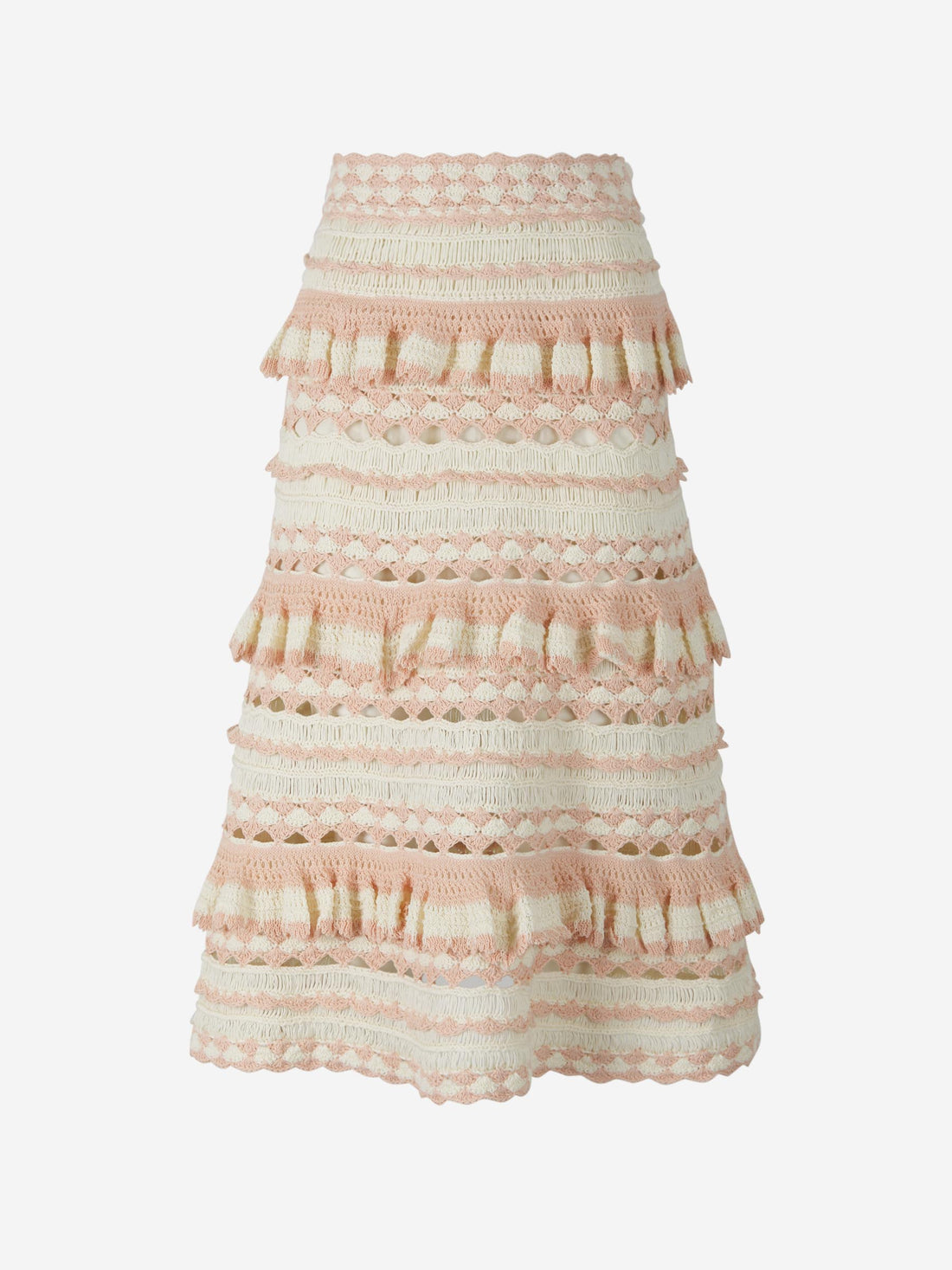 Zimmermann Falda Croché Clover color Crema sku 750-001295 01 - Foto 1