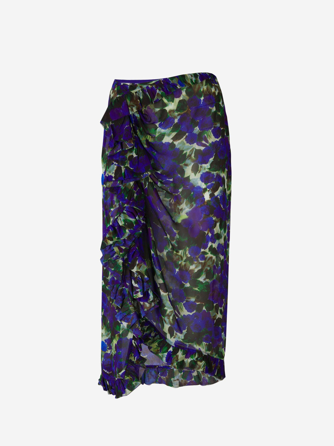 Dries Van Noten Falda Motivo Floral Midi color Multicolor sku 750-001324 01 - Foto 1