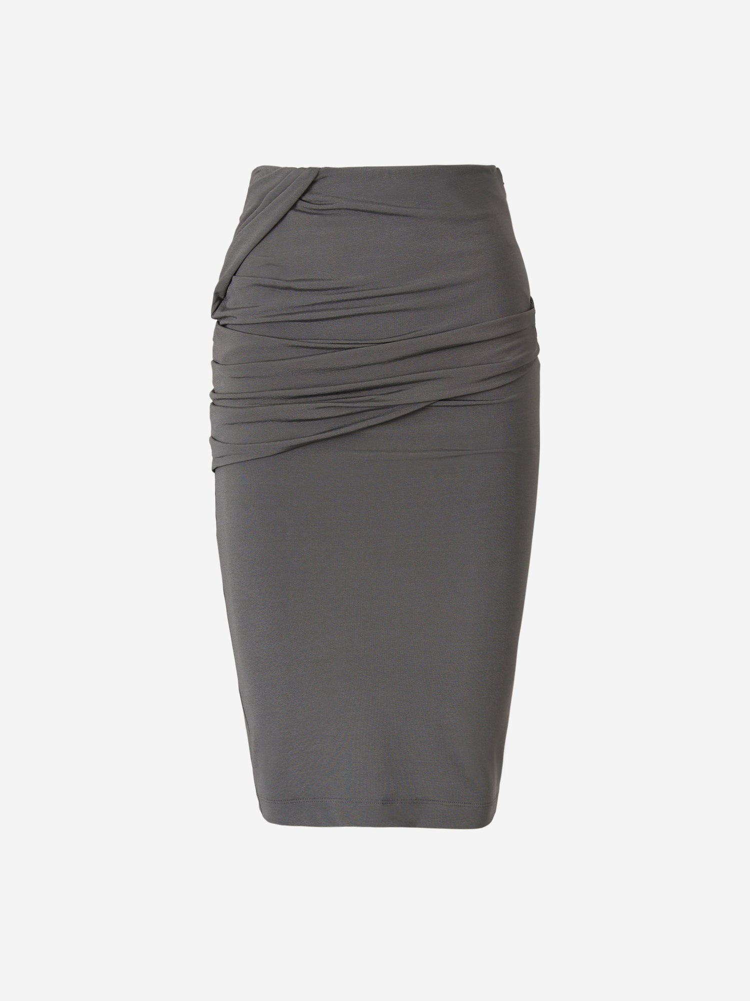 Givenchy Falda Mini Drapeada color Gris Oscuro sku 750-001338 01 - Foto 1