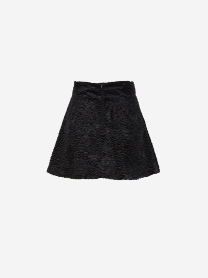 Casablanca Falda Motivo Animales color Negro sku 750-001353 01 - Foto 3