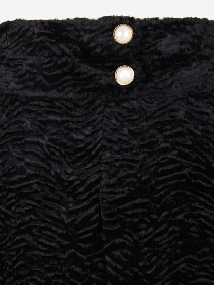 Casablanca Falda Motivo Animales color Negro sku 750-001353 01 - Foto 4