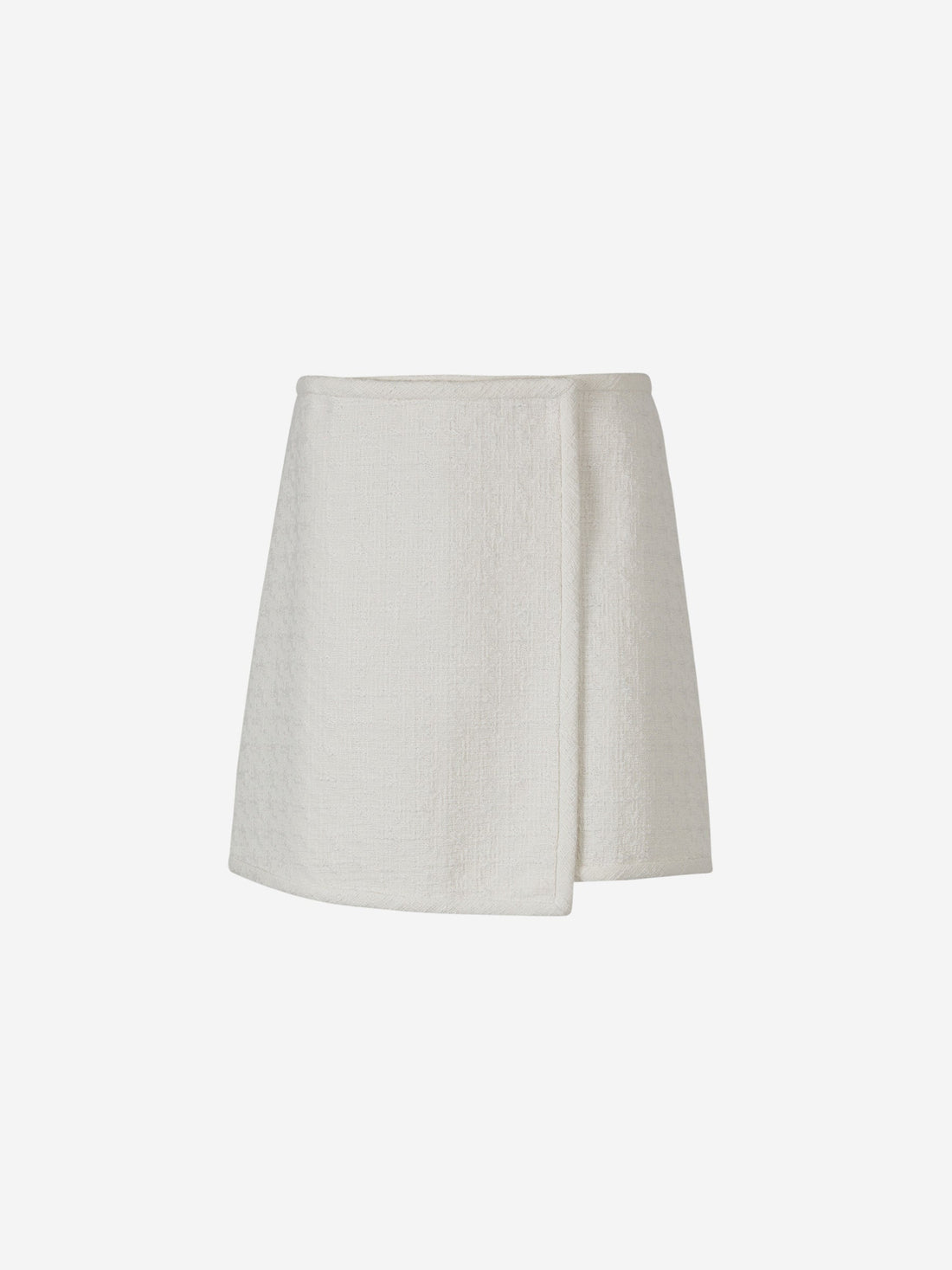 Proenza Schouler Falda Tweed Mini color Marfil sku 750-001371 01 - Foto 1