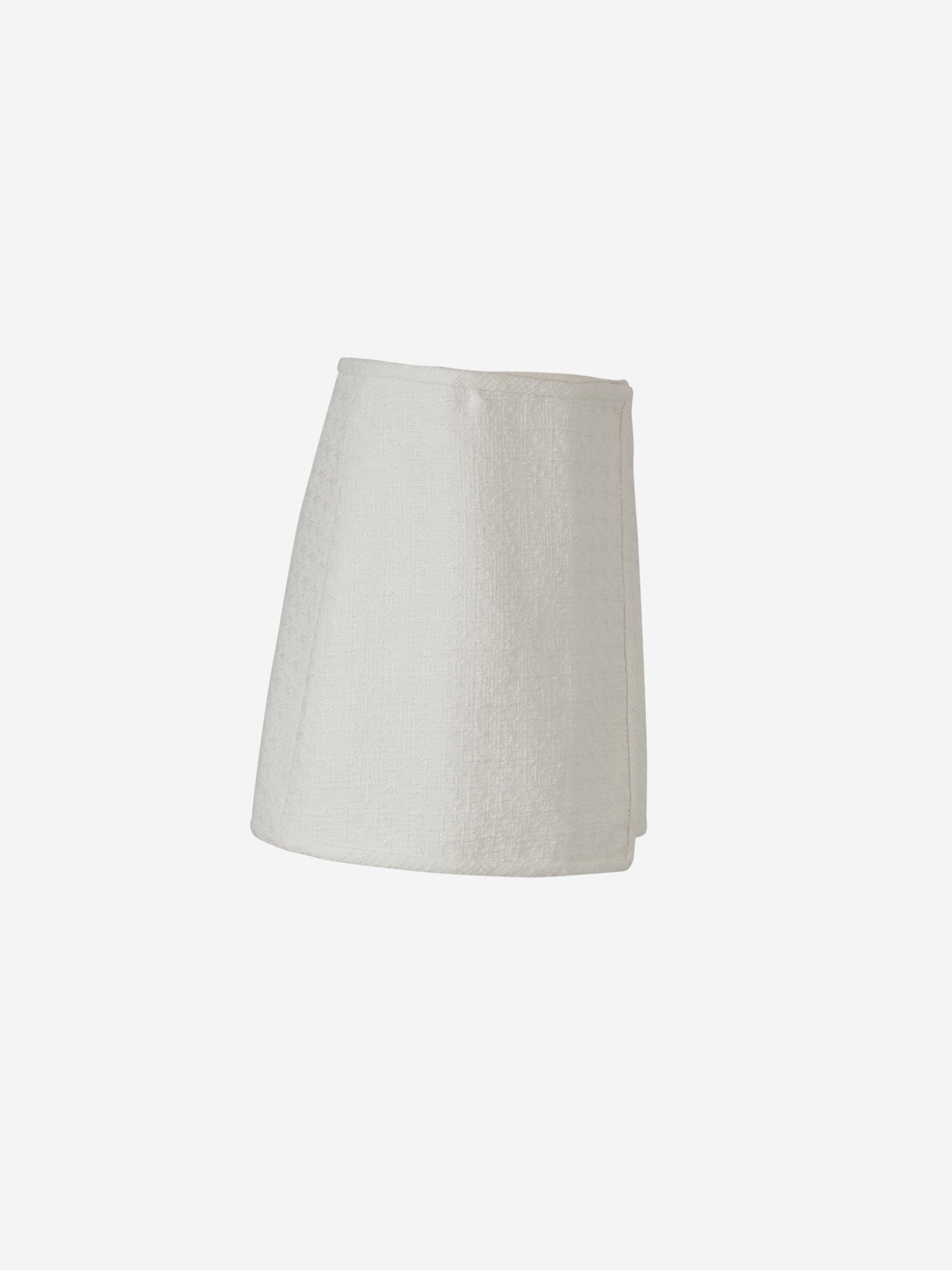 Proenza Schouler Falda Tweed Mini color Marfil sku 750-001371 01 - Foto 2