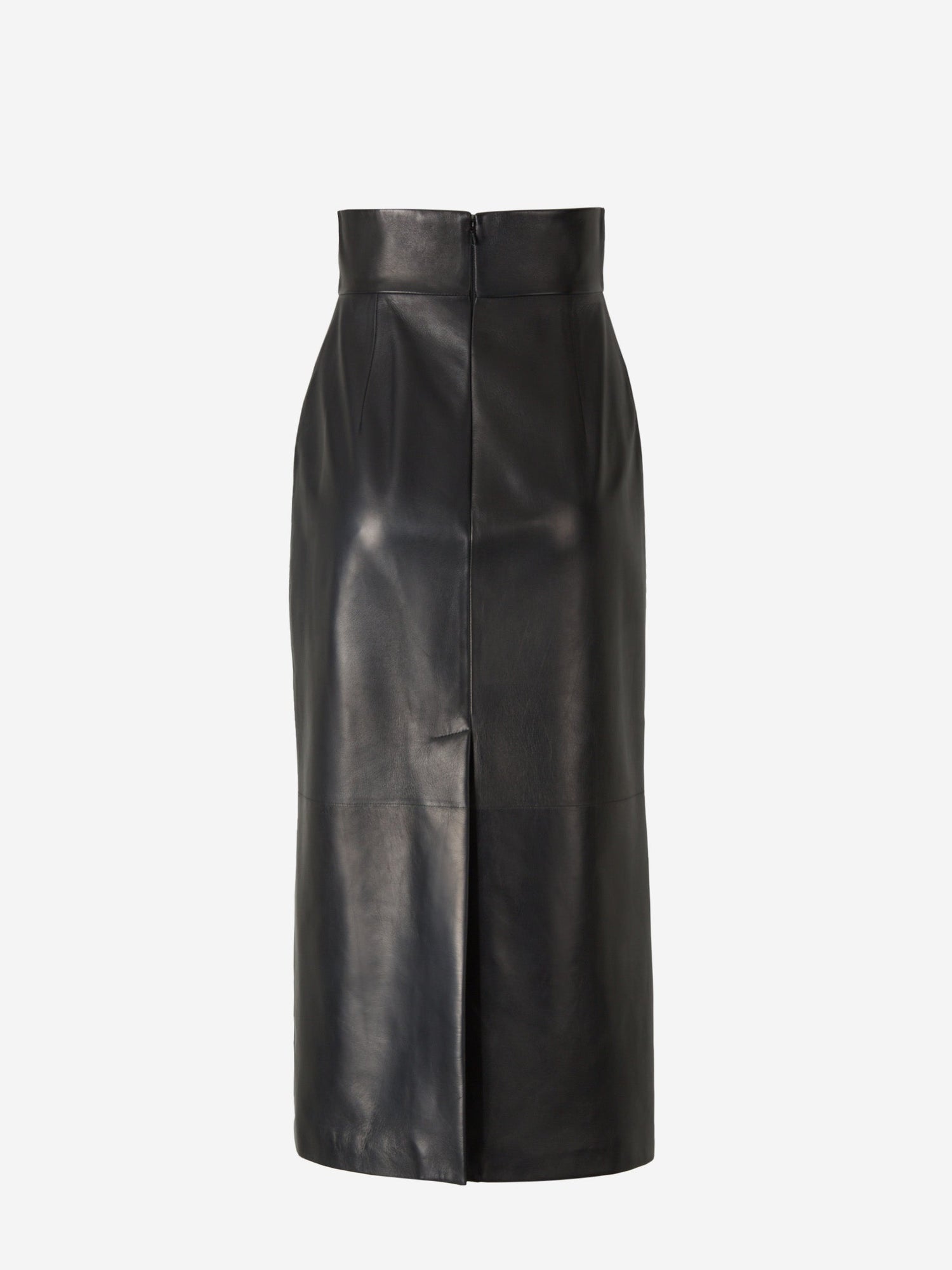 Alexander McQueen Falda Larga Lisa color Negro sku 750-001399 01 - Foto 3