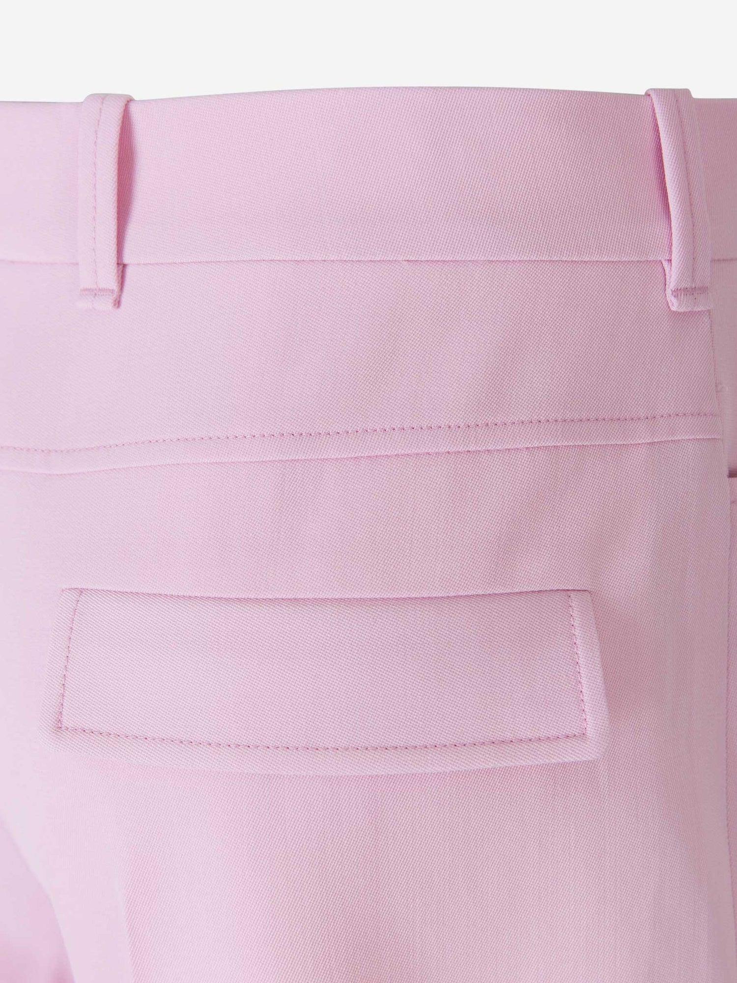 Chloé Pantalones Acampanados Lana color Lila sku 761-002578 01 - Foto 4