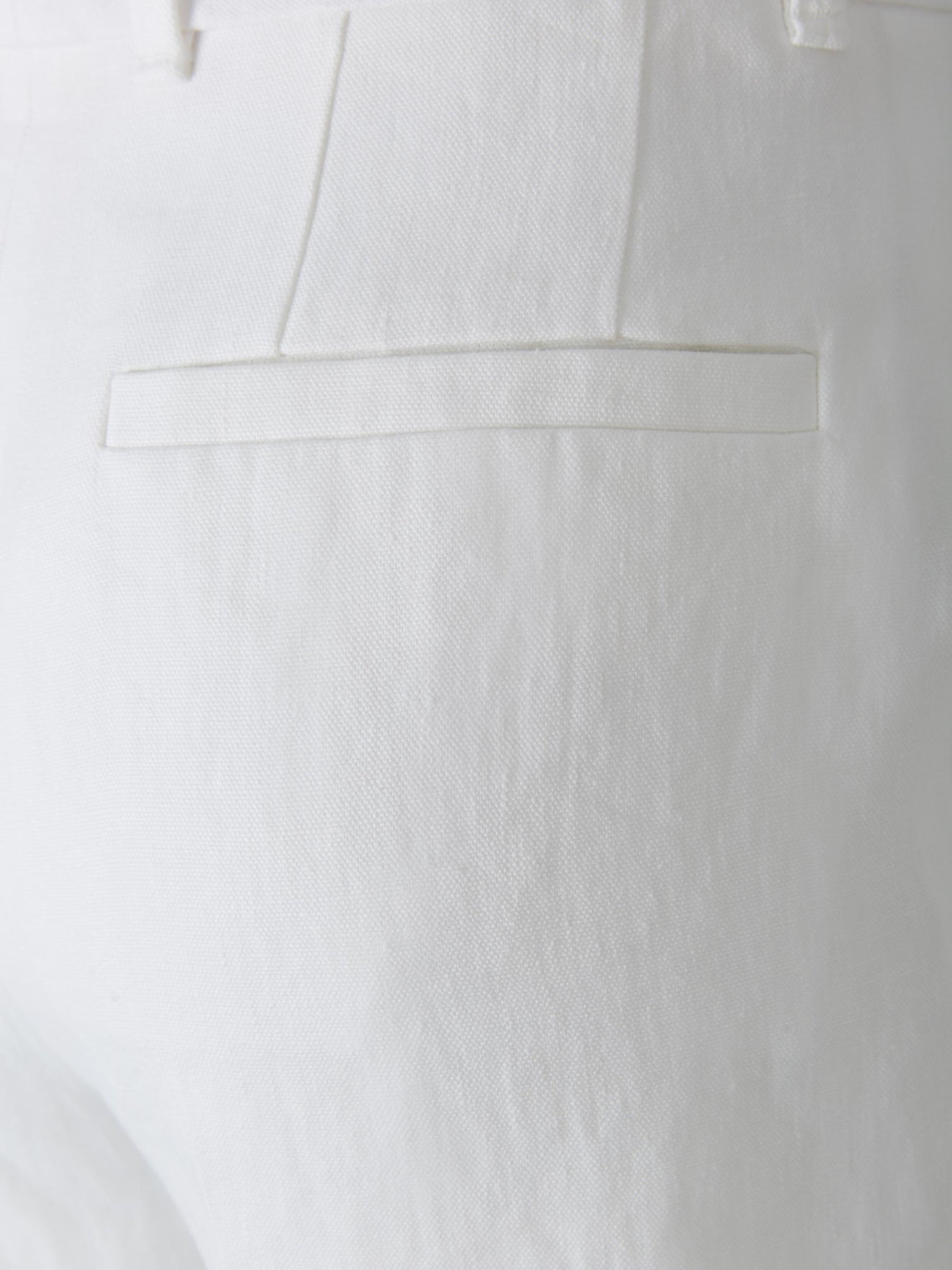 Chloé Pantalones Lino color Blanco sku 761-002763 01 - Foto 4