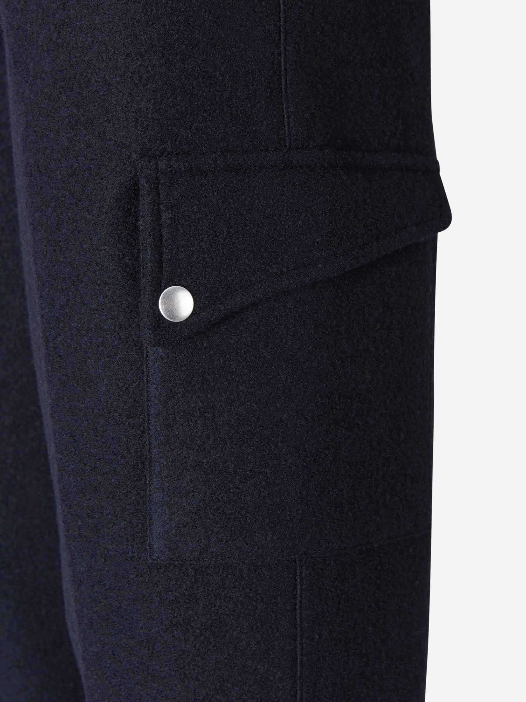 Outlet online Jil Sander Mujer Pantalones Vestir Capri color Negro sku 761-002827 01 - Foto 5