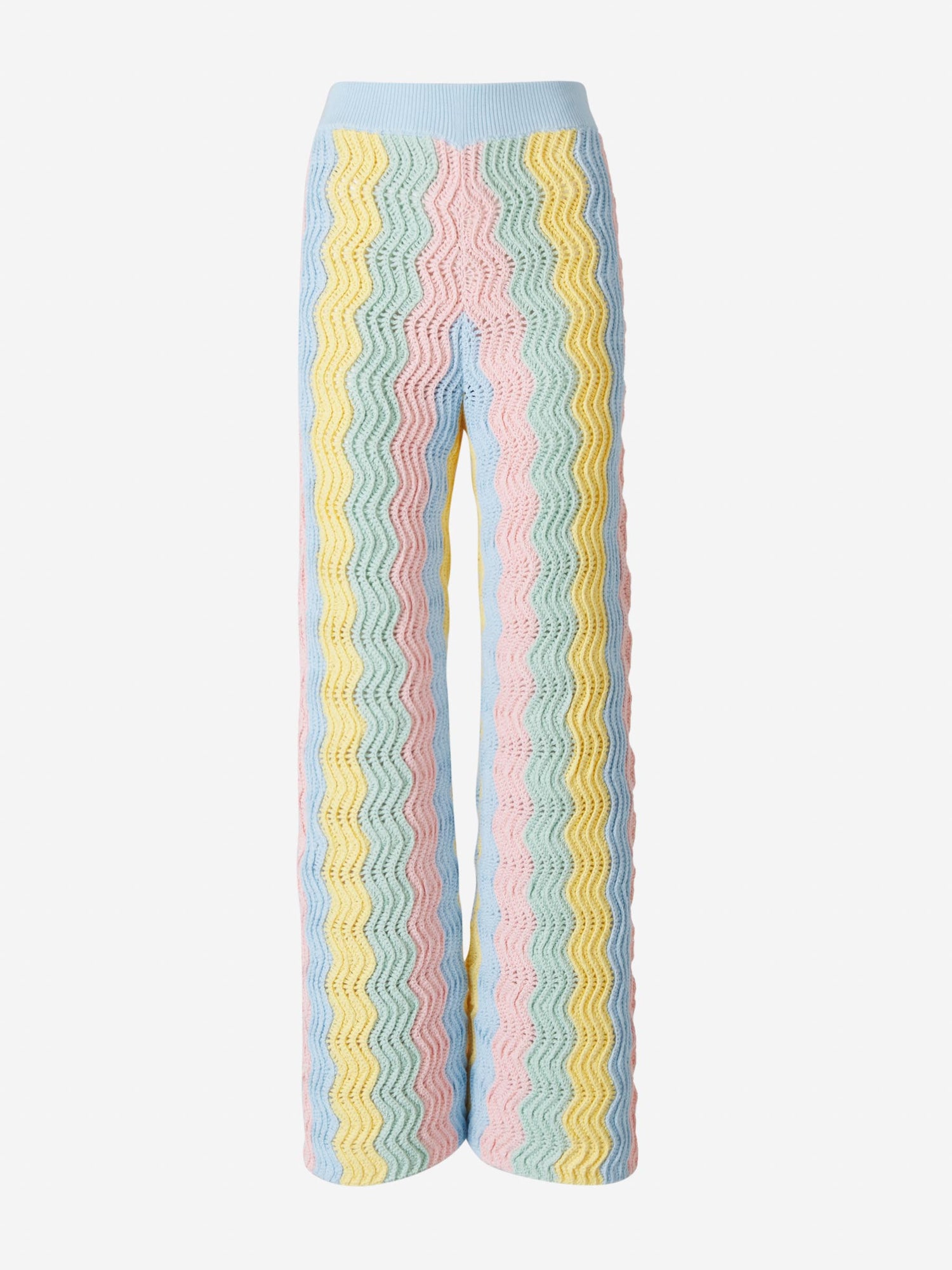 Casablanca Pantalones Ganchillo Arcoíris color Multicolor sku 761-002876 01 - Foto 1