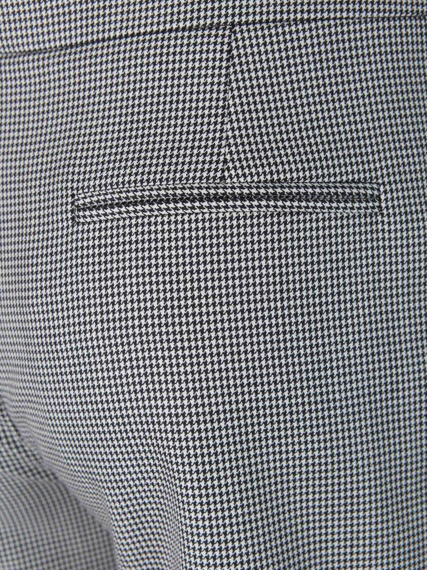 Alexander McQueen Pantalones Pata de Gallo color Negro sku 761-002900 01 - Foto 4