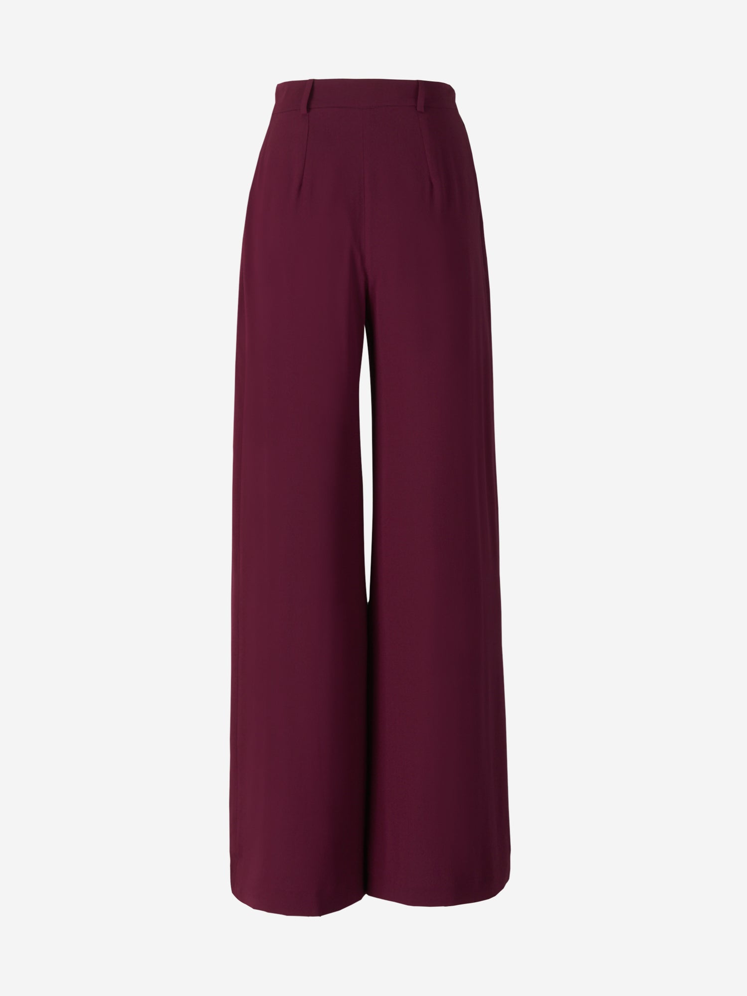 Martin Grant Pantalones Fluidos Seda color Burdeos sku 761-002989 01 - Foto 3
