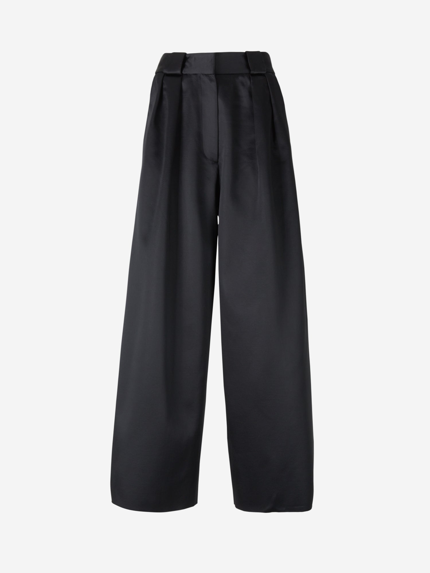 Khaite Pantalones Rico Anchos color Negro sku 761-002997 01 - Foto 1