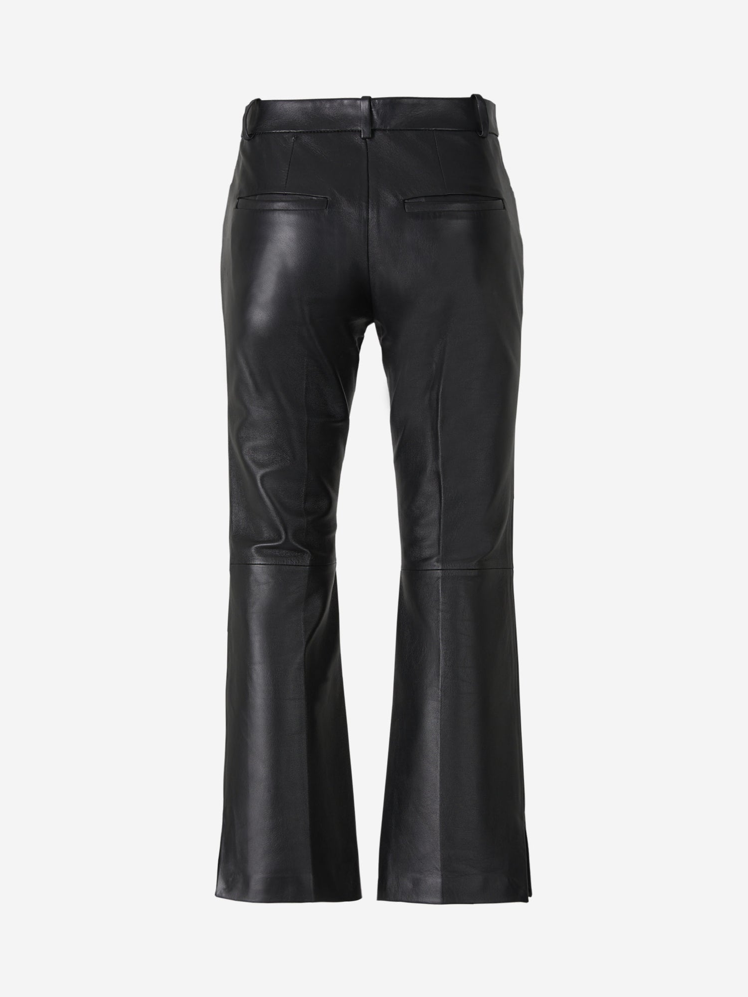 Ami Paris Pantalones Acampanados Piel color Negro sku 761-003003 01 - Foto 2