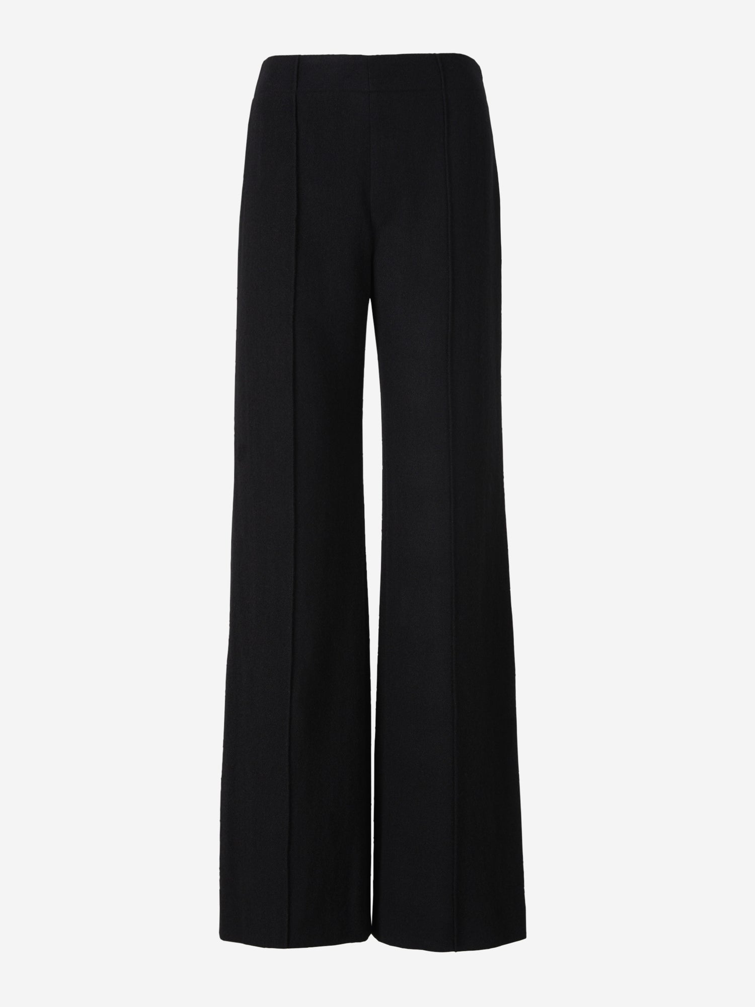Chloé Pantalones Anchos Gasa color Negro sku 761-003010 01 - Foto 1
