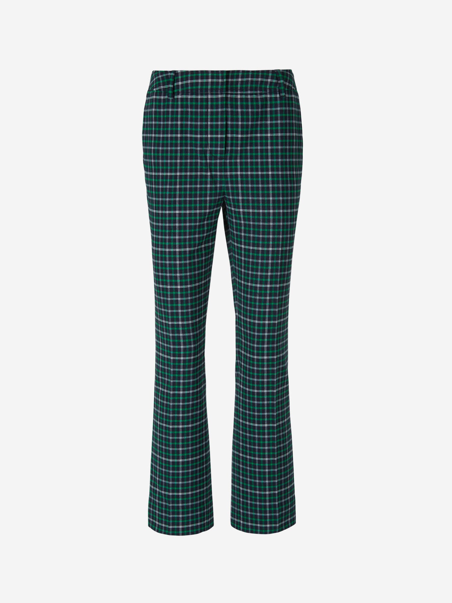 Zimmermann Pantalones Motivo Cuadros color Verde Oscuro sku 761-003026 01 - Foto 1