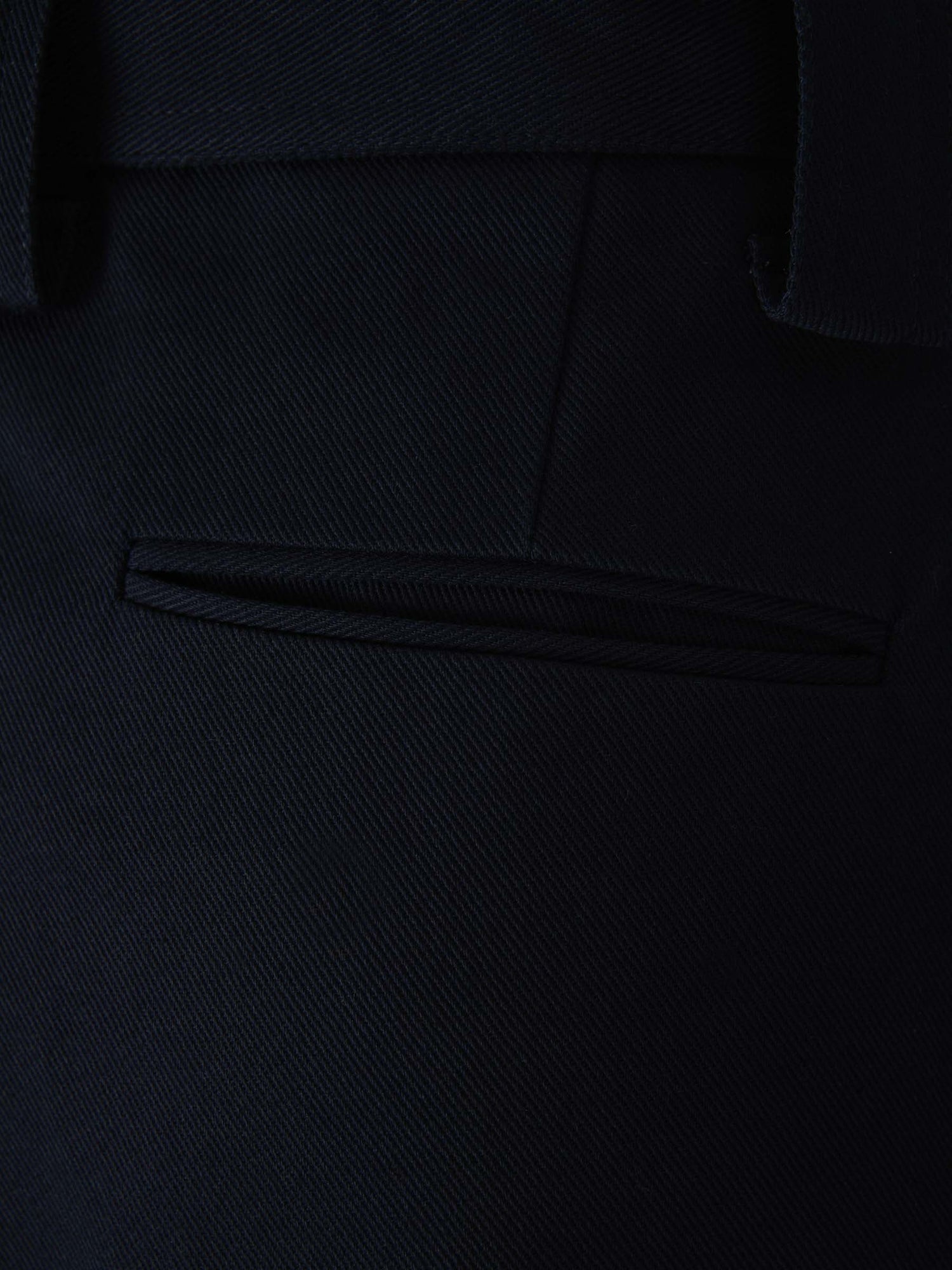 Plan C Pantalones Rectos Algodón color Azul Noche sku 761-003042 01 - Foto 4