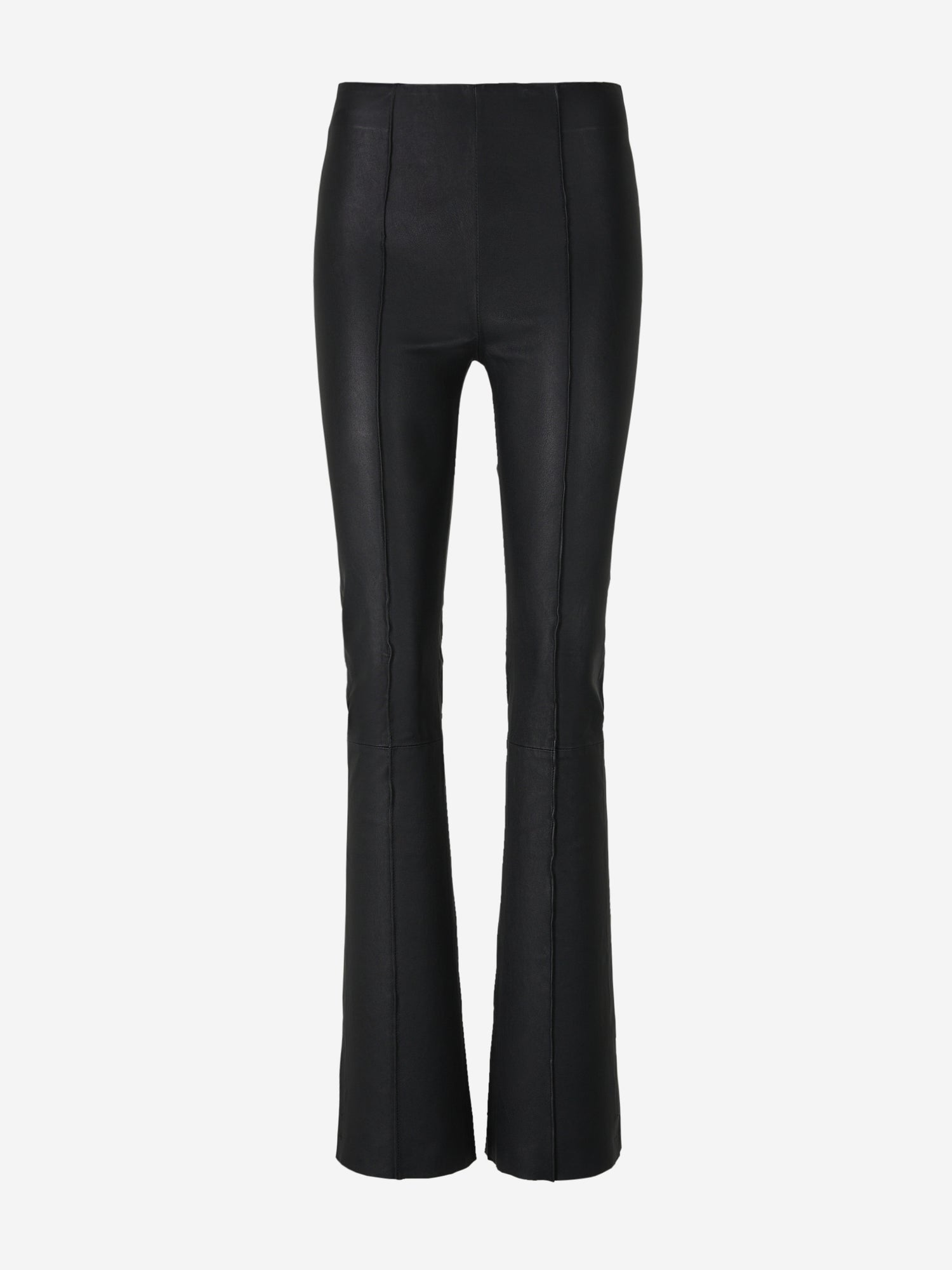 Remain Birger Christensen Pantalones Acampanados Piel color Negro sku 761-003044 01 - Foto 1