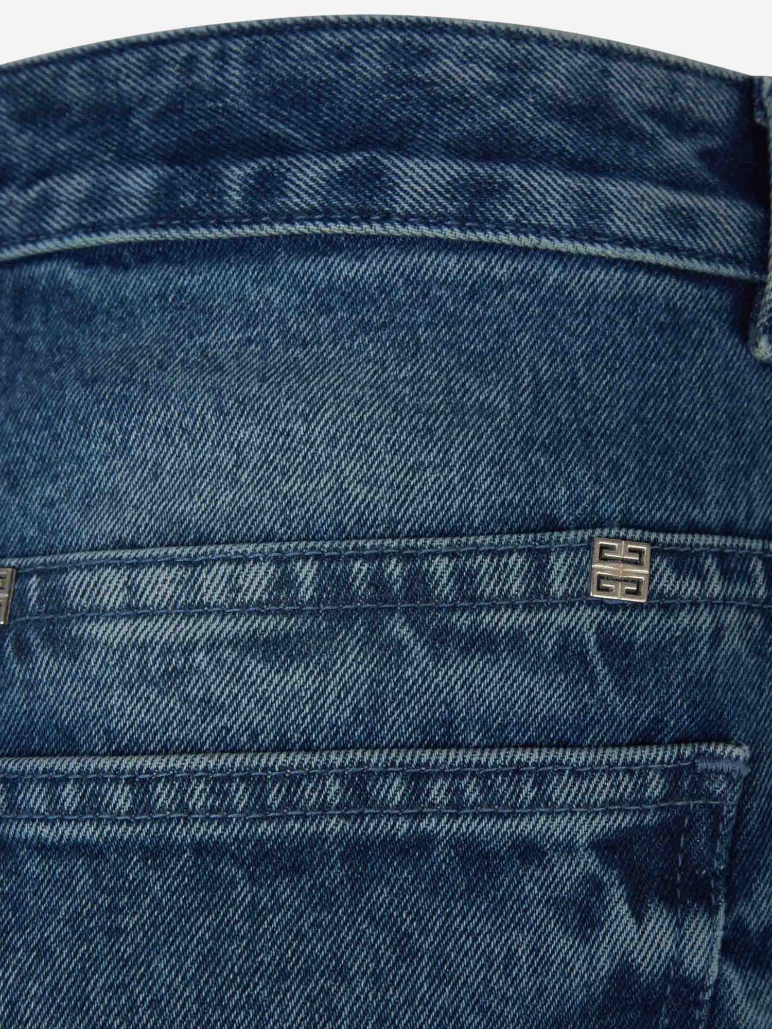 Givenchy Jeans Oversized Lavados color Azul Denim sku 761-003080 01 - Foto 4