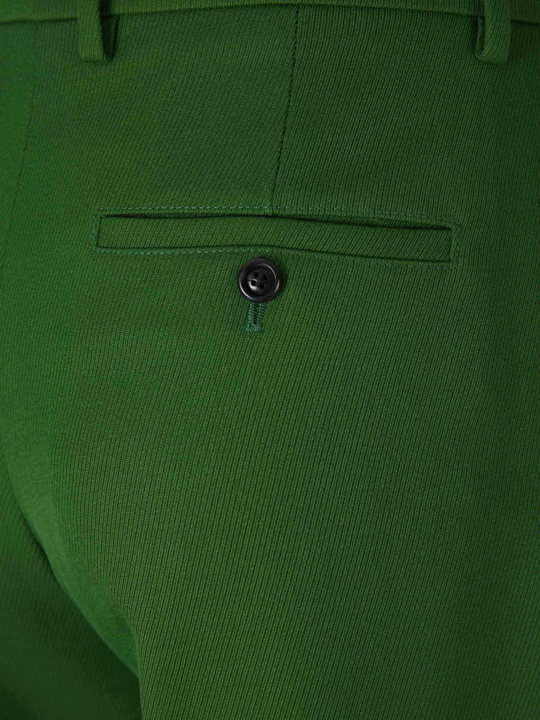 Ami Paris Pantalones Vestir Lana color Verde Azulado sku 761-003111 01 - Foto 4