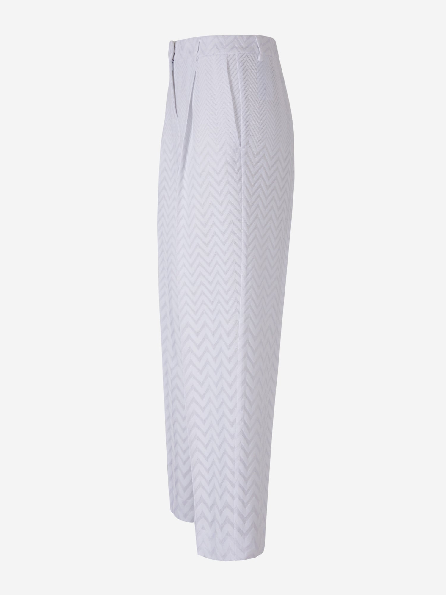 Missoni Pantalones Motivo ZigZag color Blanco sku 761-003153 01 - Foto 2