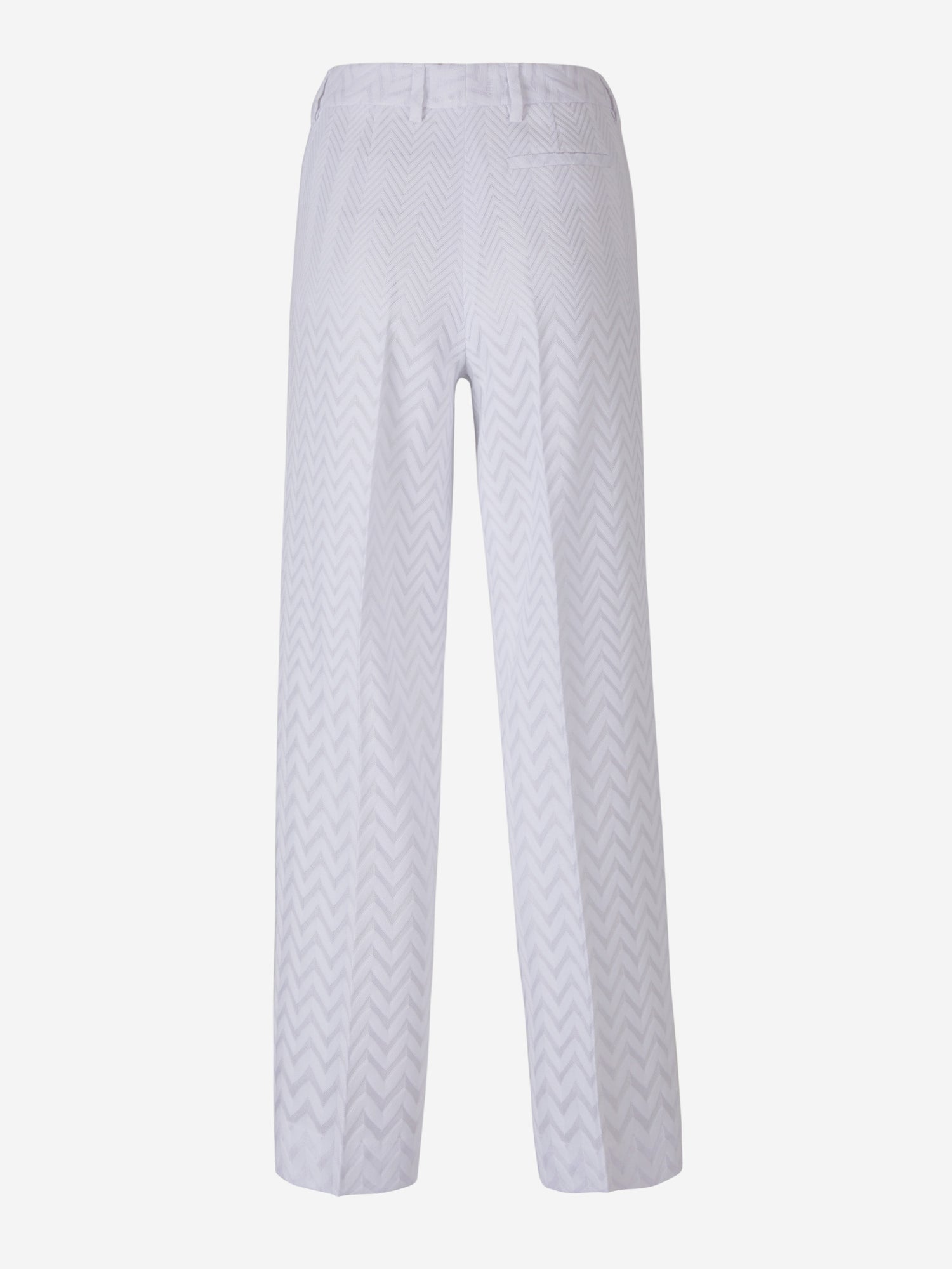 Missoni Pantalones Motivo ZigZag color Blanco sku 761-003153 01 - Foto 3