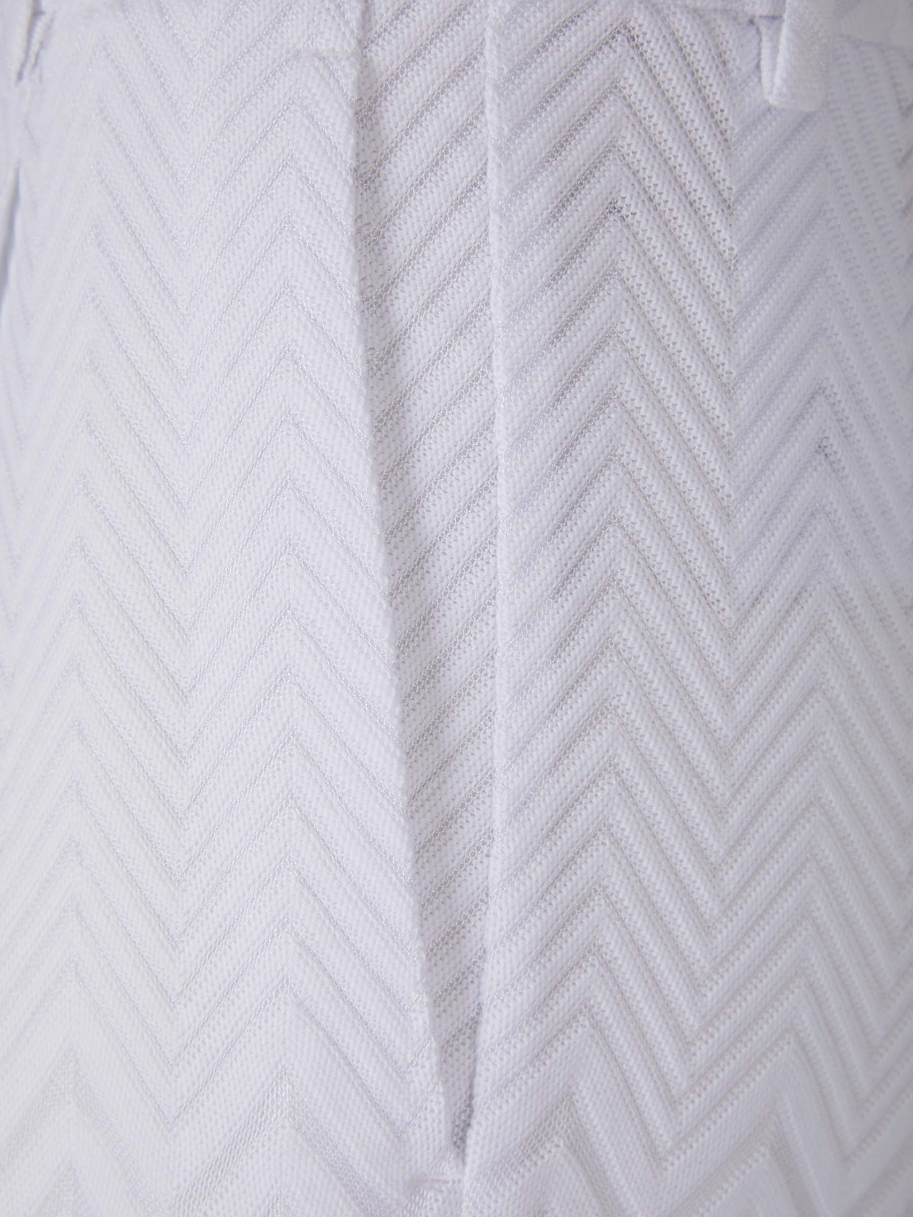 Missoni Pantalones Motivo ZigZag color Blanco sku 761-003153 01 - Foto 4