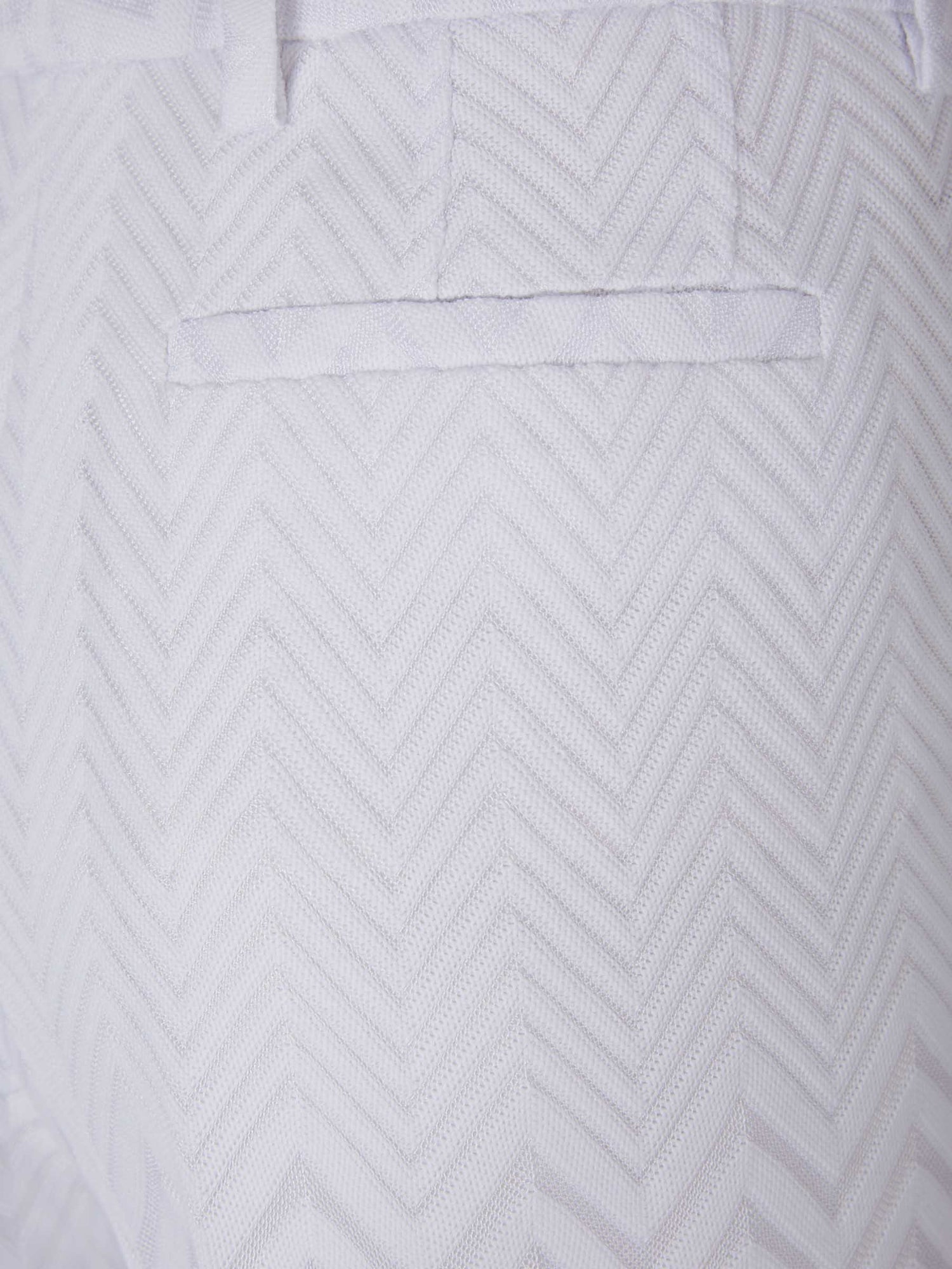 Missoni Pantalones Motivo ZigZag color Blanco sku 761-003153 01 - Foto 5