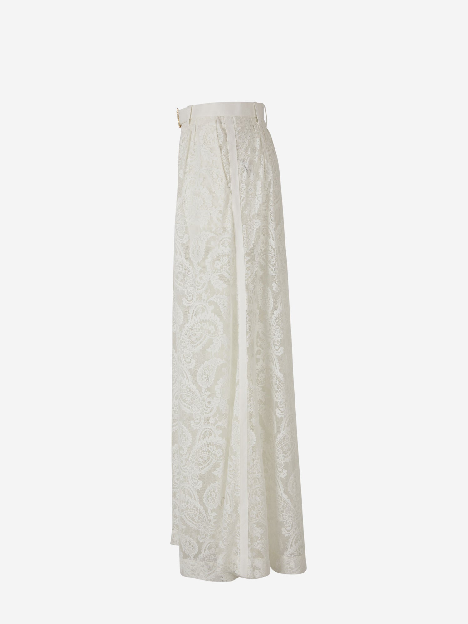 Zimmermann Pantalones Wonderland Encaje color Marfil sku 761-003209 01 - Foto 2