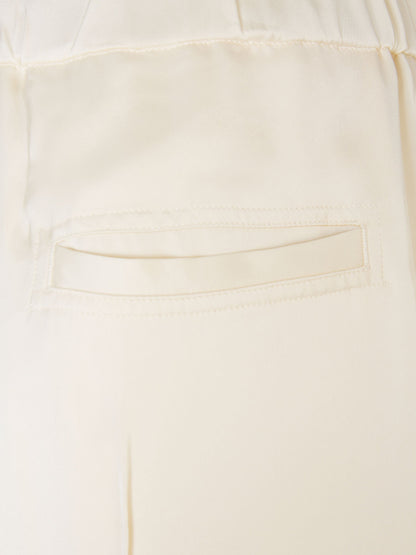 Outlet online Jil Sander Mujer Pantalones Rectos Viscosa color Beis sku 761-003242 01 - Foto 5