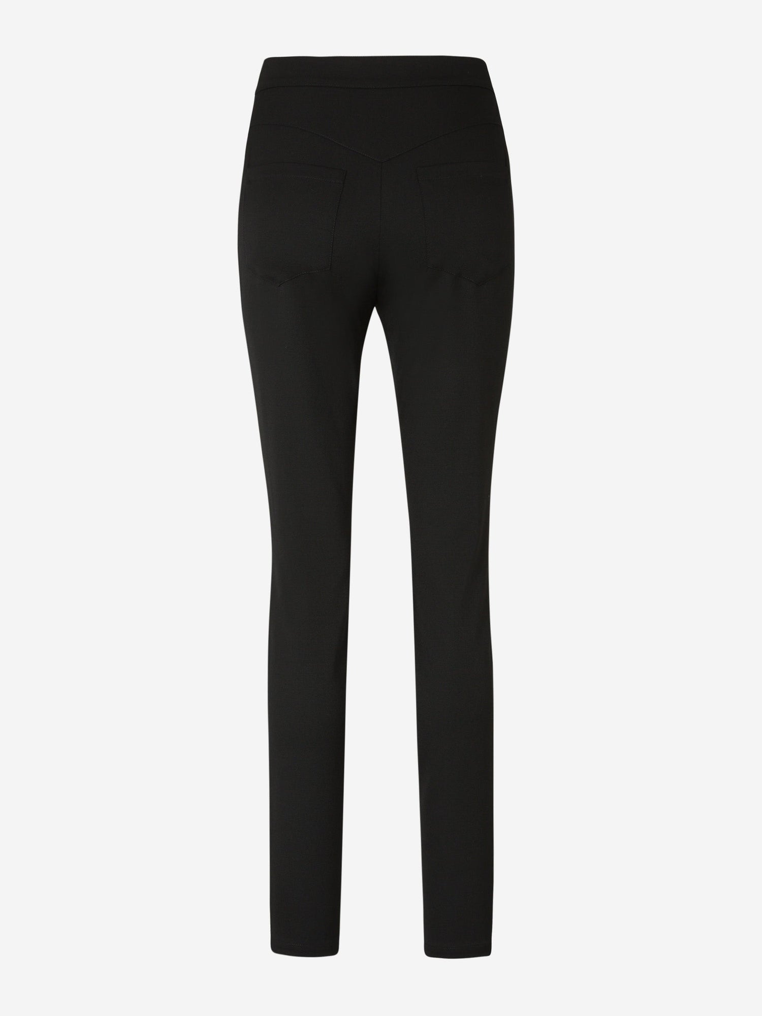 Outlet online Balmain Mujer Pantalones Slim Lana color Negro sku 761-003273 01 - Foto 2