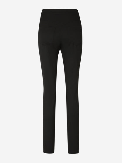 Outlet online Balmain Mujer Pantalones Slim Lana color Negro sku 761-003273 01 - Foto 2