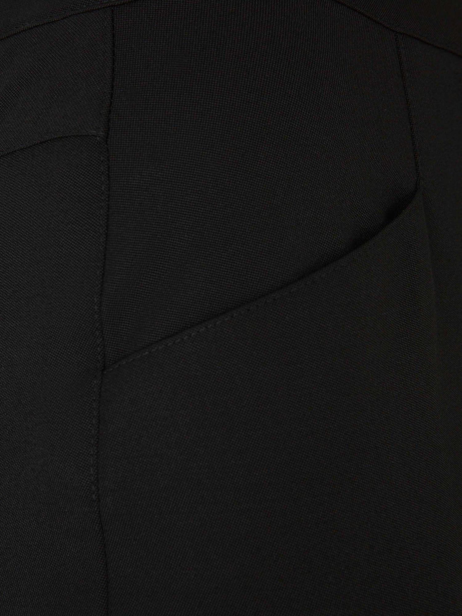 Outlet online Balmain Mujer Pantalones Slim Lana color Negro sku 761-003273 01 - Foto 3